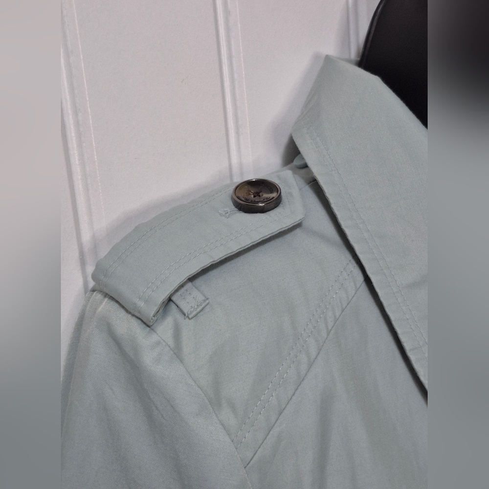 Womens London Fog Trench Coat Size Medium - Picture 3 of 10